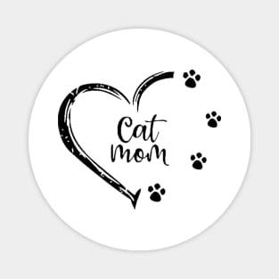 Cat Mom, Cat Lover , Gift For Mom, Fur Mama Gift, Mother's Day Gift, Cat Names Magnet